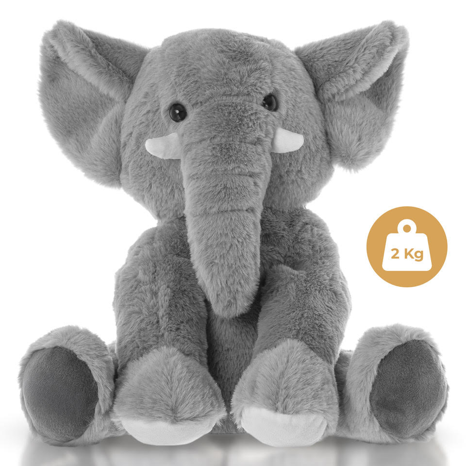 Dreambuddy Nollie – Gewichtetes Kuscheltier 2 kg | Beruhigendes Plüschtier für Kinder