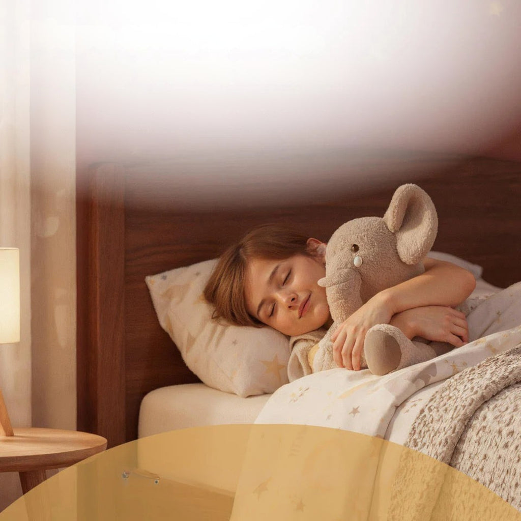 Dreambuddy Nollie – Gewichtetes Kuscheltier 2 kg | Beruhigendes Plüschtier für Kinder