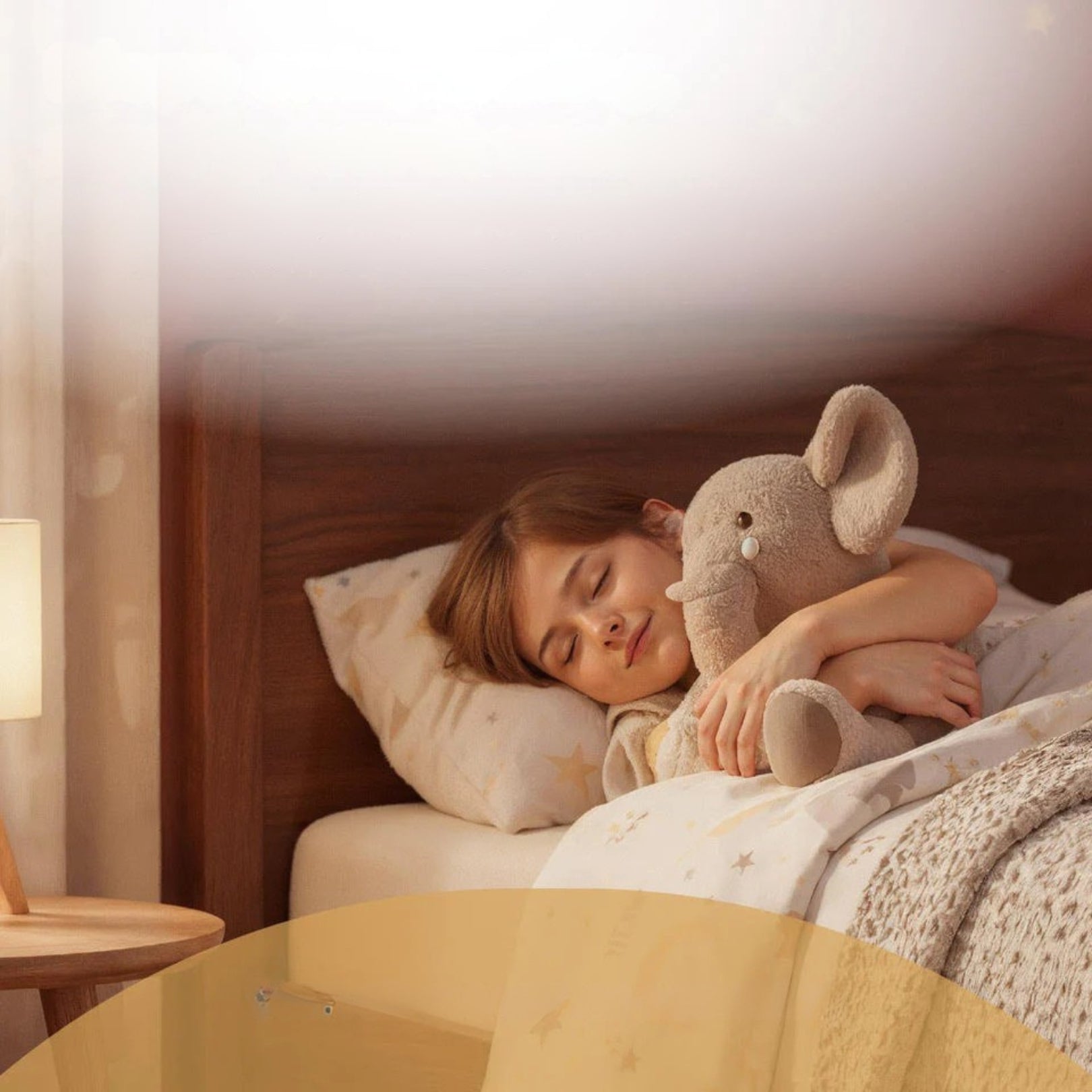 Dreambuddy Nollie – Gewichtetes Kuscheltier 2 kg | Beruhigendes Plüschtier für Kinder