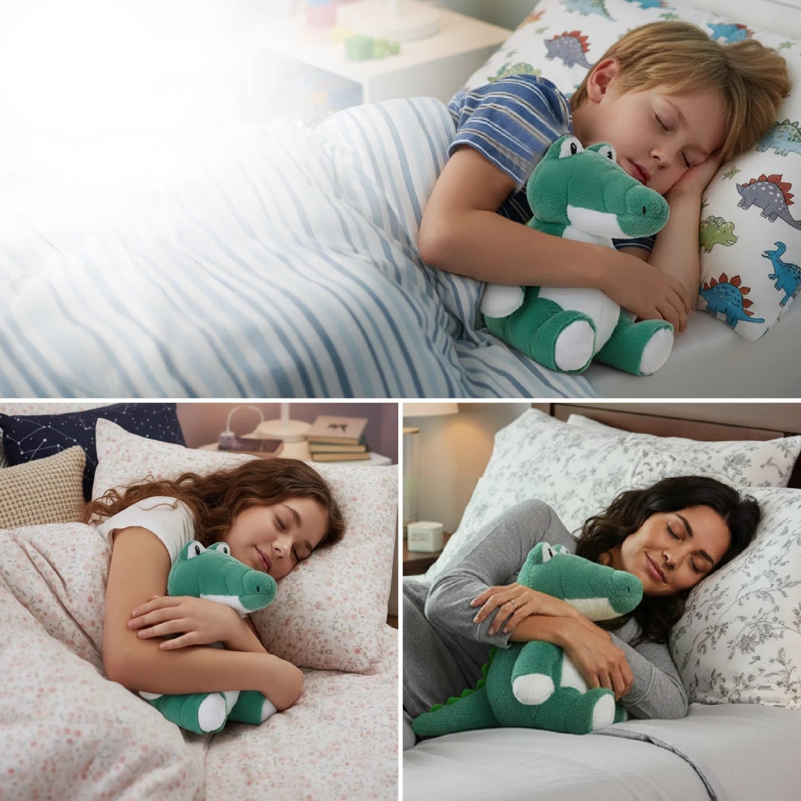 Dreambuddy Cruz – Gewichtetes Kuscheltier 2 kg | Beruhigendes Plüschtier für Kinder