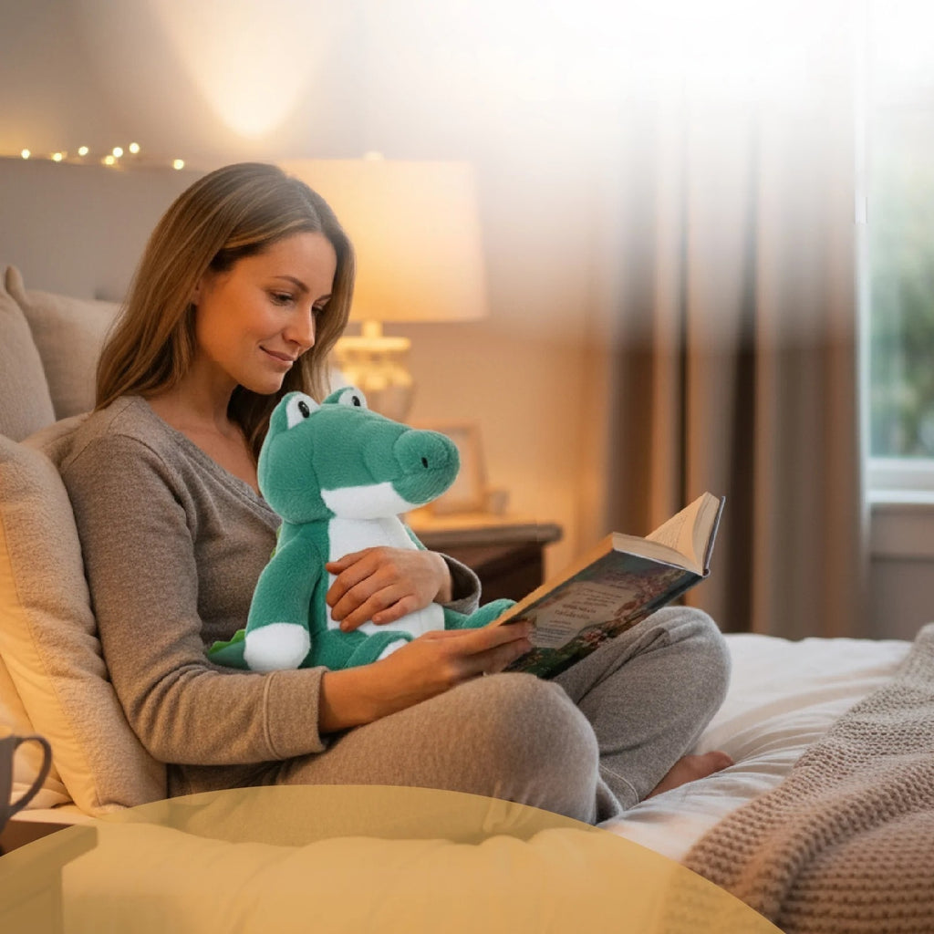 Dreambuddy Cruz – Gewichtetes Kuscheltier 2 kg | Beruhigendes Plüschtier für Kinder
