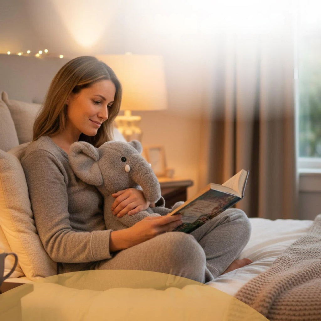 Dreambuddy Nollie – Gewichtetes Kuscheltier 2 kg | Beruhigendes Plüschtier für Kinder