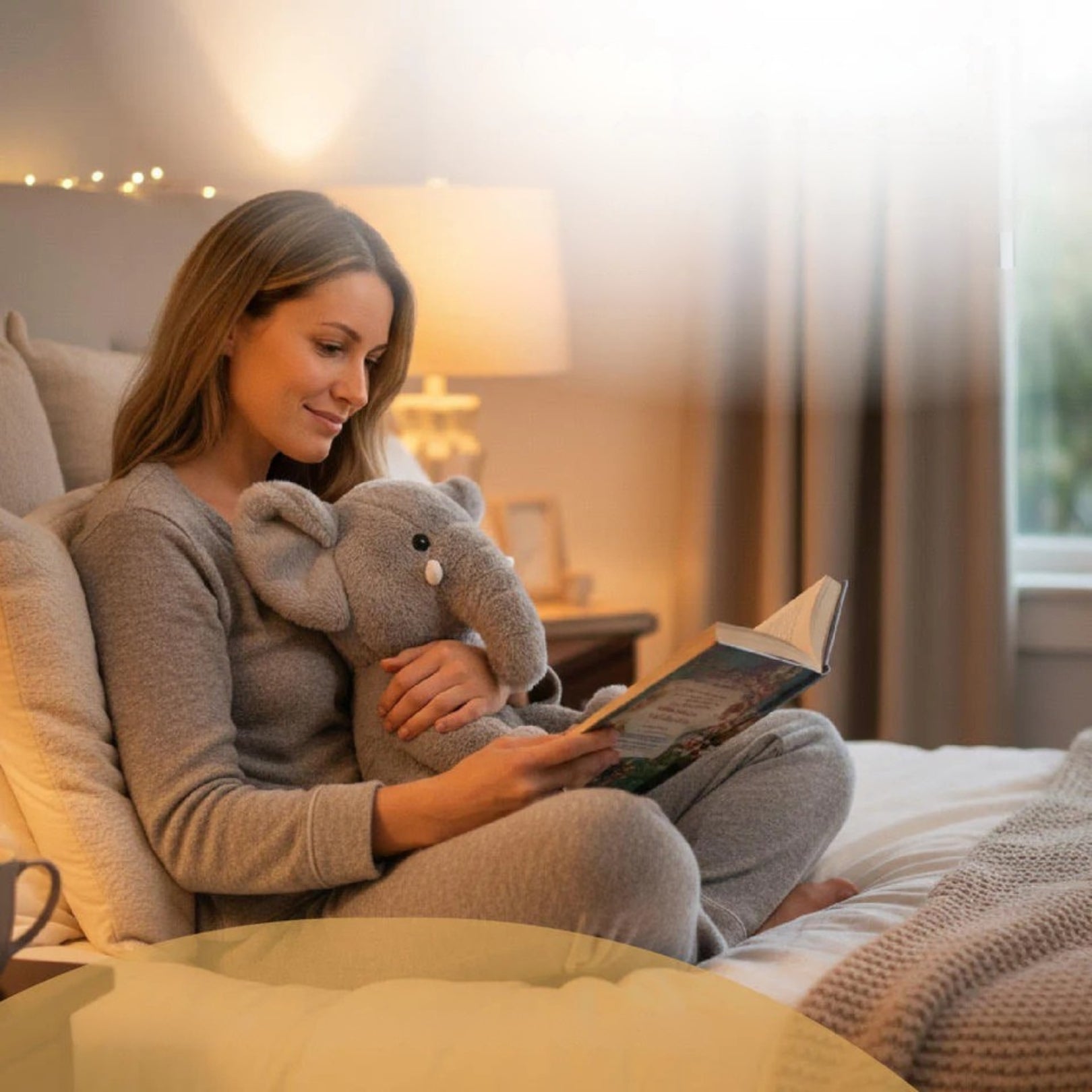 Dreambuddy Nollie – Gewichtetes Kuscheltier 2 kg | Beruhigendes Plüschtier für Kinder