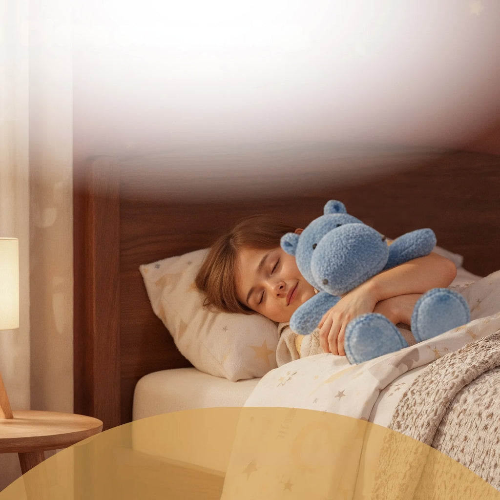 Dreambuddy Luma – Gewichtetes Kuscheltier 2 kg | Beruhigendes Plüschtier für Kinder